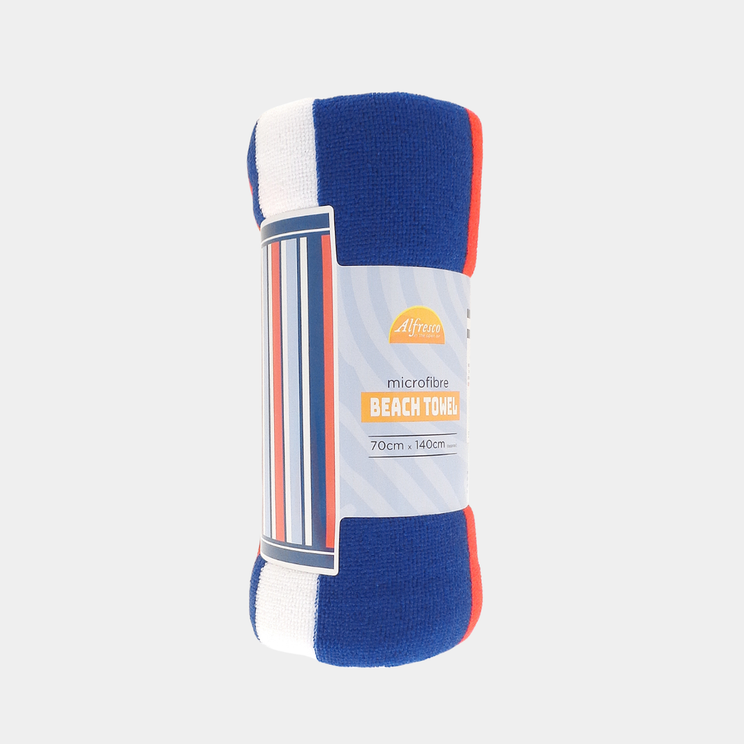 70 x 140cm Microfibre Beach Towel Asst