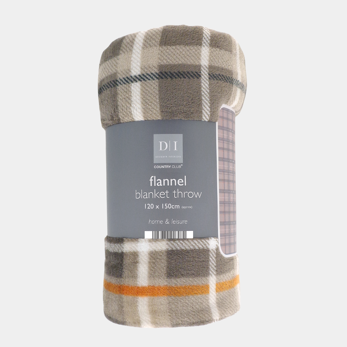Tartan Flannel Throw 120X150CM