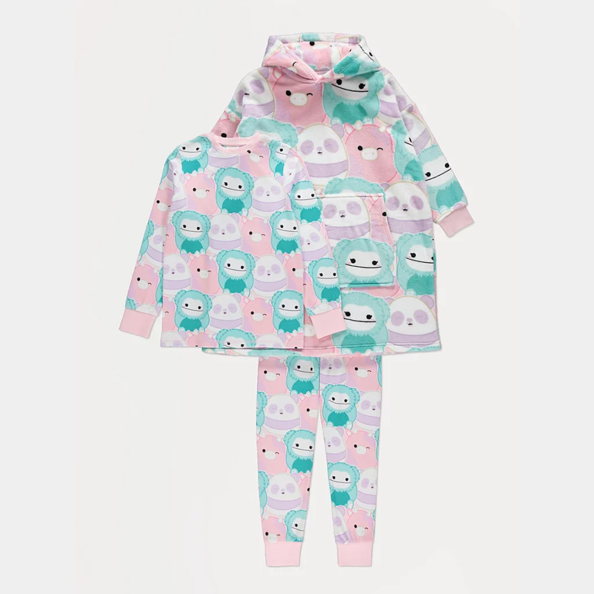 Squishmallows 3pc Pj Set