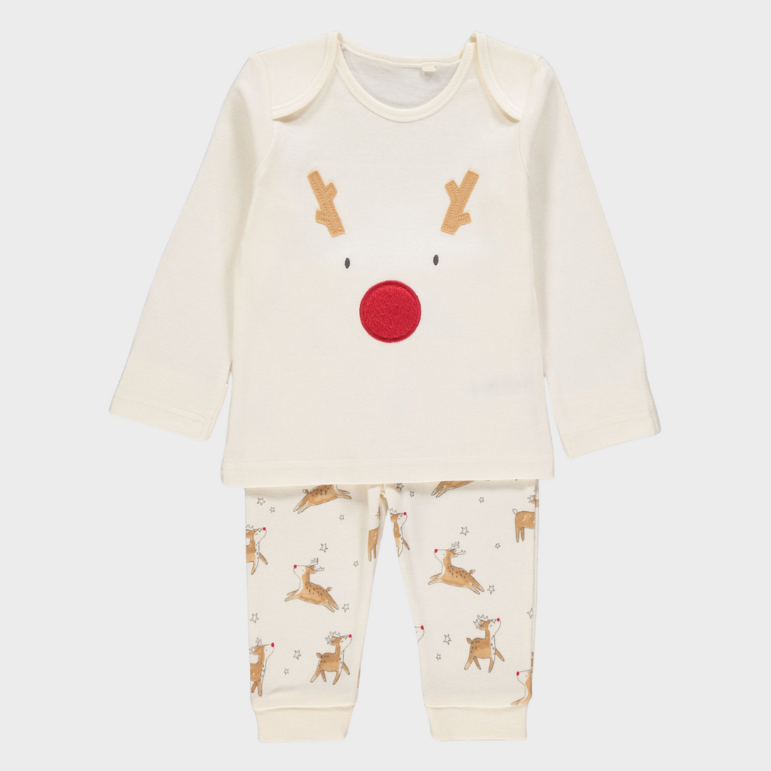 Reindeer Dressing Gown and Pyjama Set