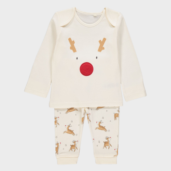 Reindeer Dressing Gown and Pyjama Set