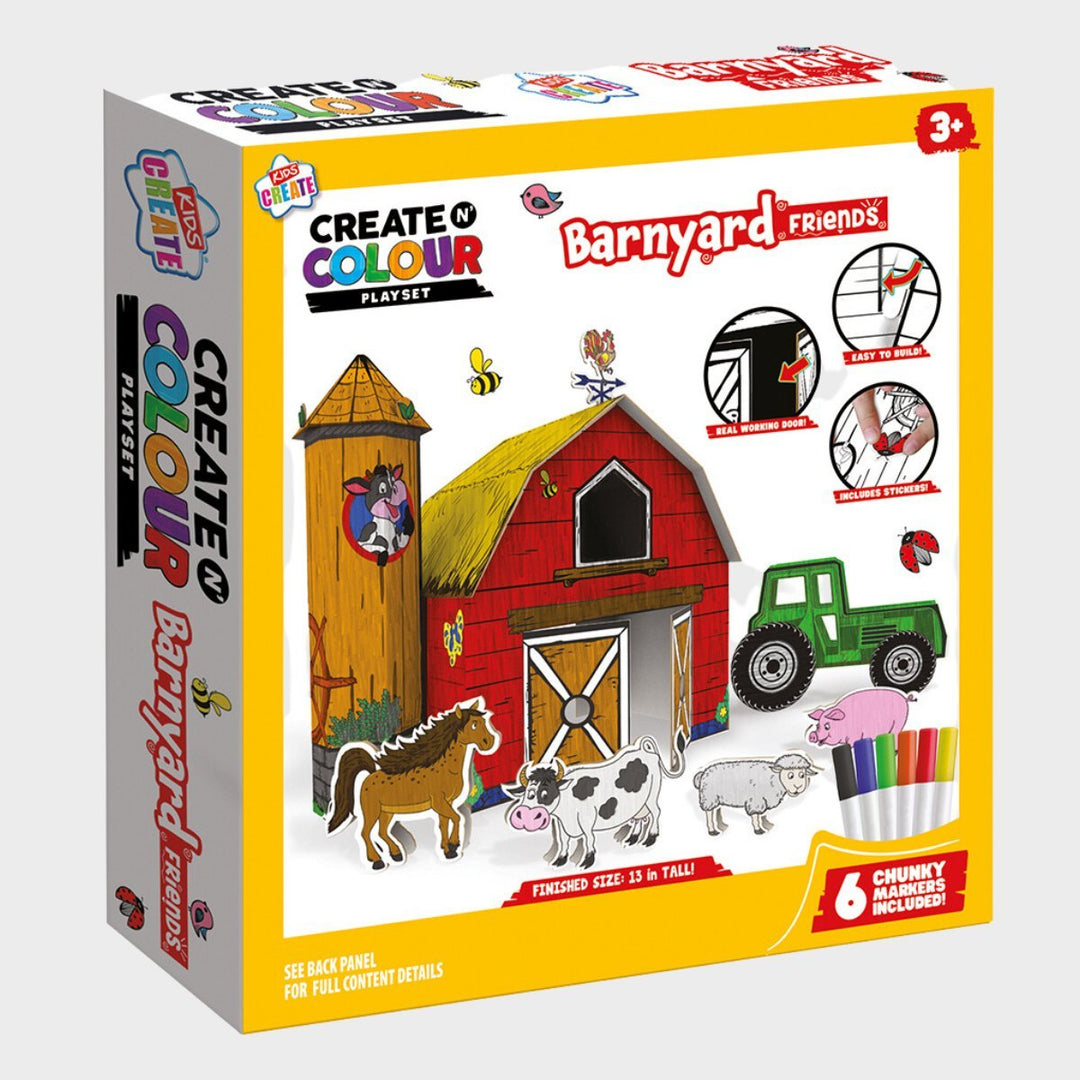3D Create and Colour Farmyard from You Know Who's