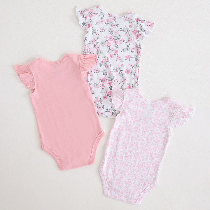 3pc Laura Ashley Floral Baby Bodysuits from You Know Who's