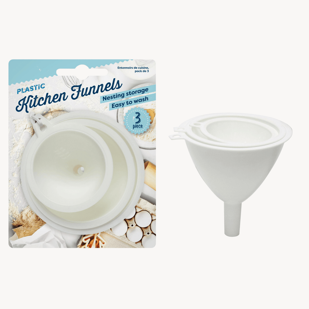 3pc Plastic Funnels With Handle from You Know Who's