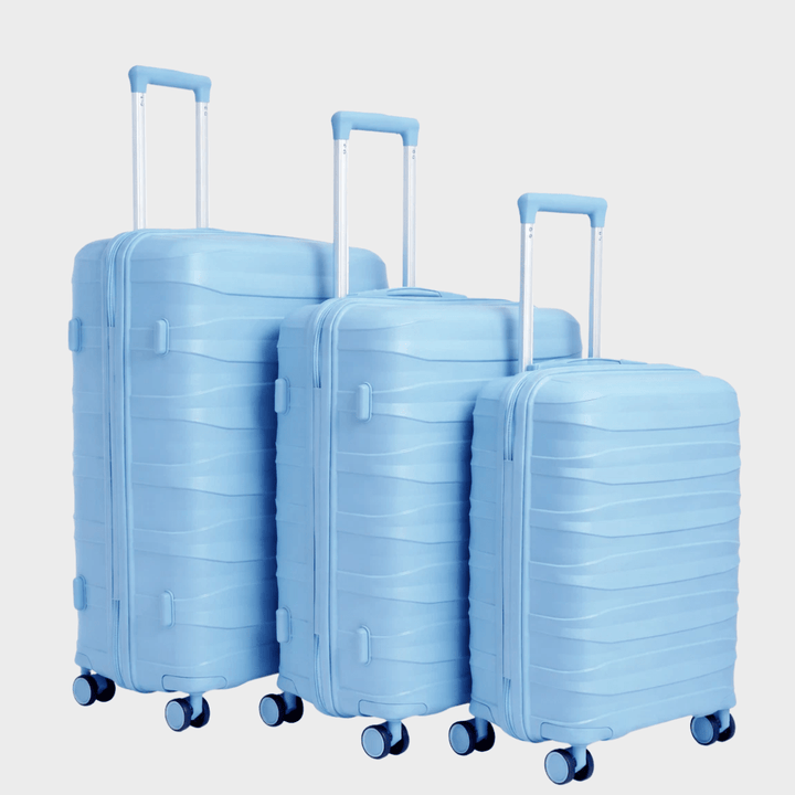 3pce Blue Suitcase Set from You Know Who's