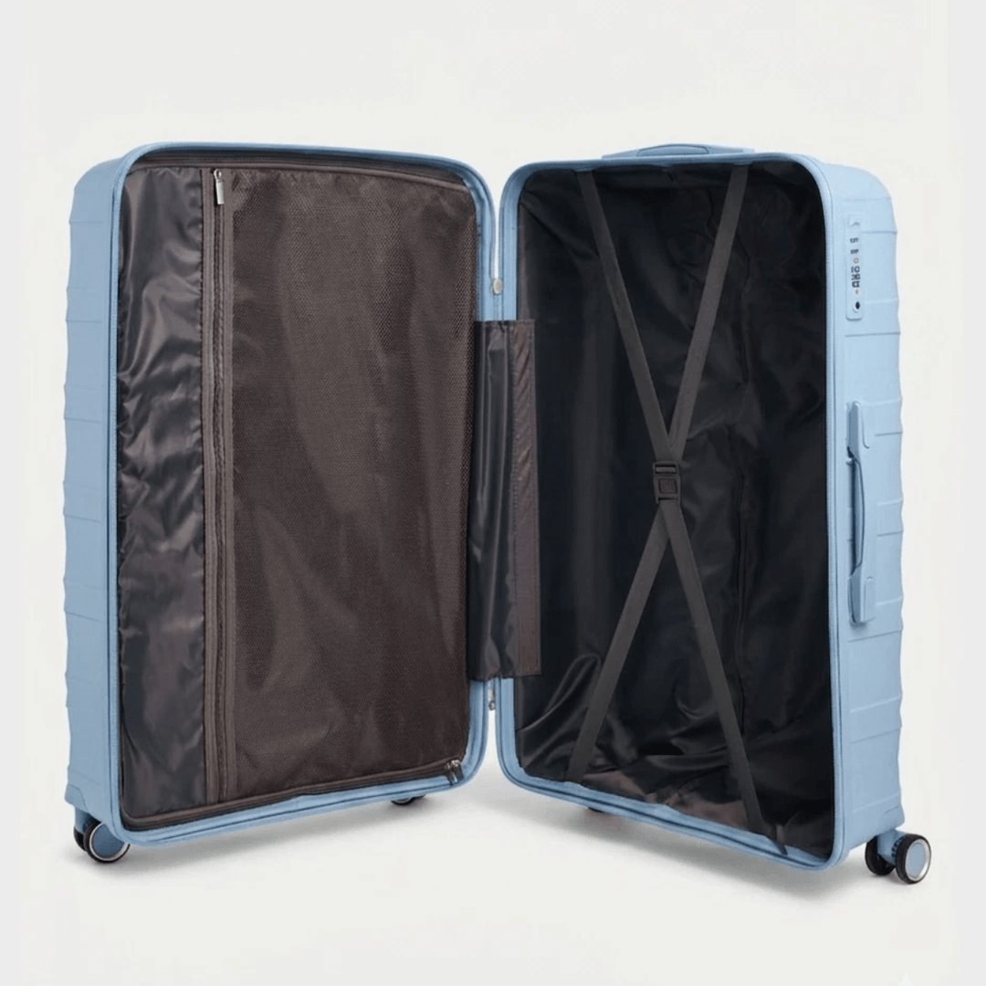 3pce Blue Suitcase Set from You Know Who's