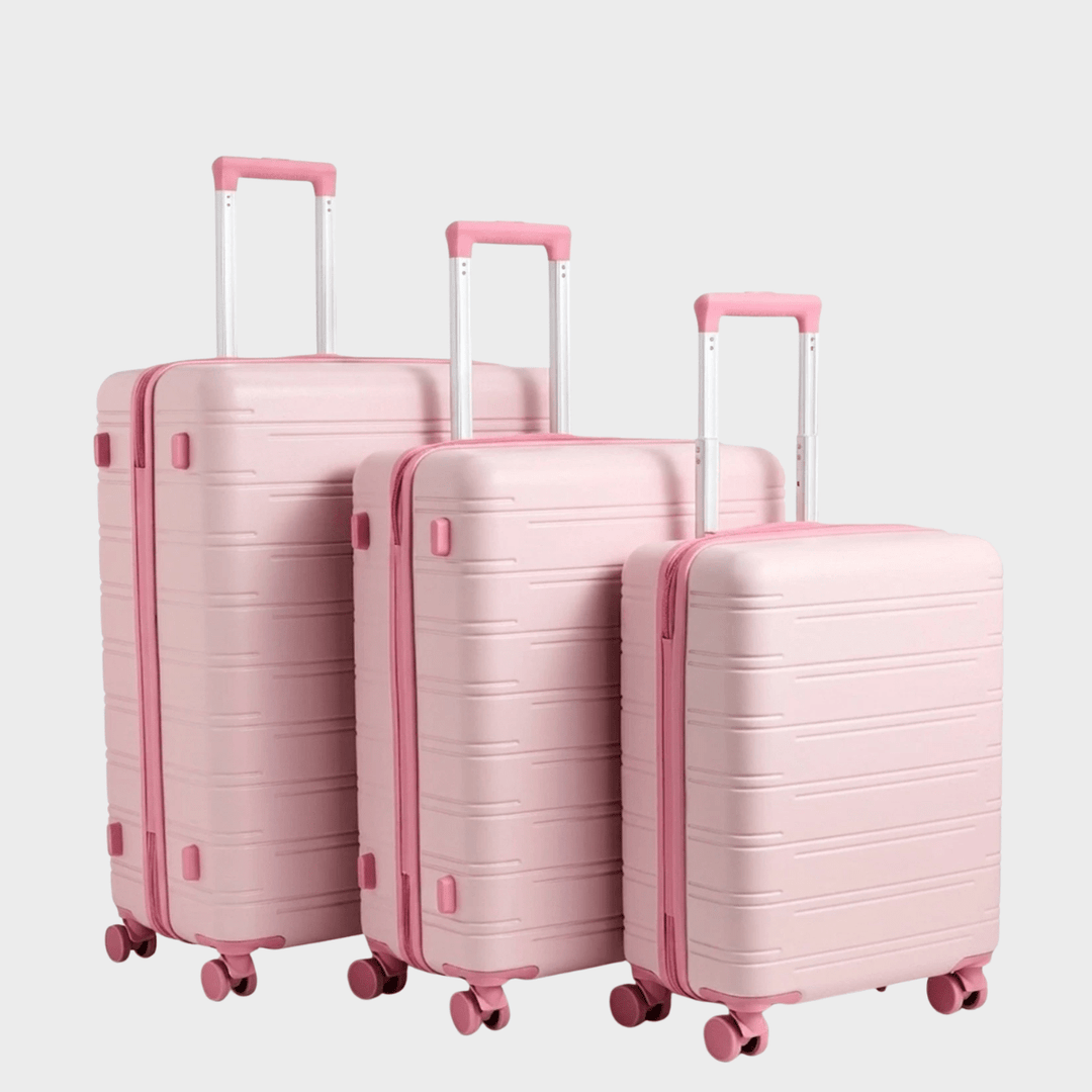 3pce Pink Suitcase Set from You Know Who's