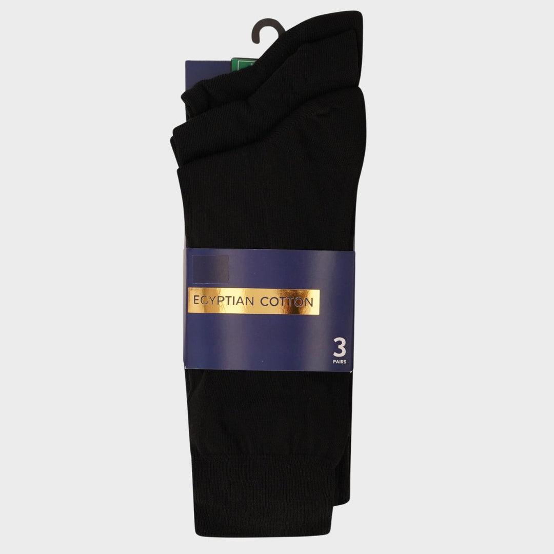 3pk Egyptian Cotton Socks from You Know Who's