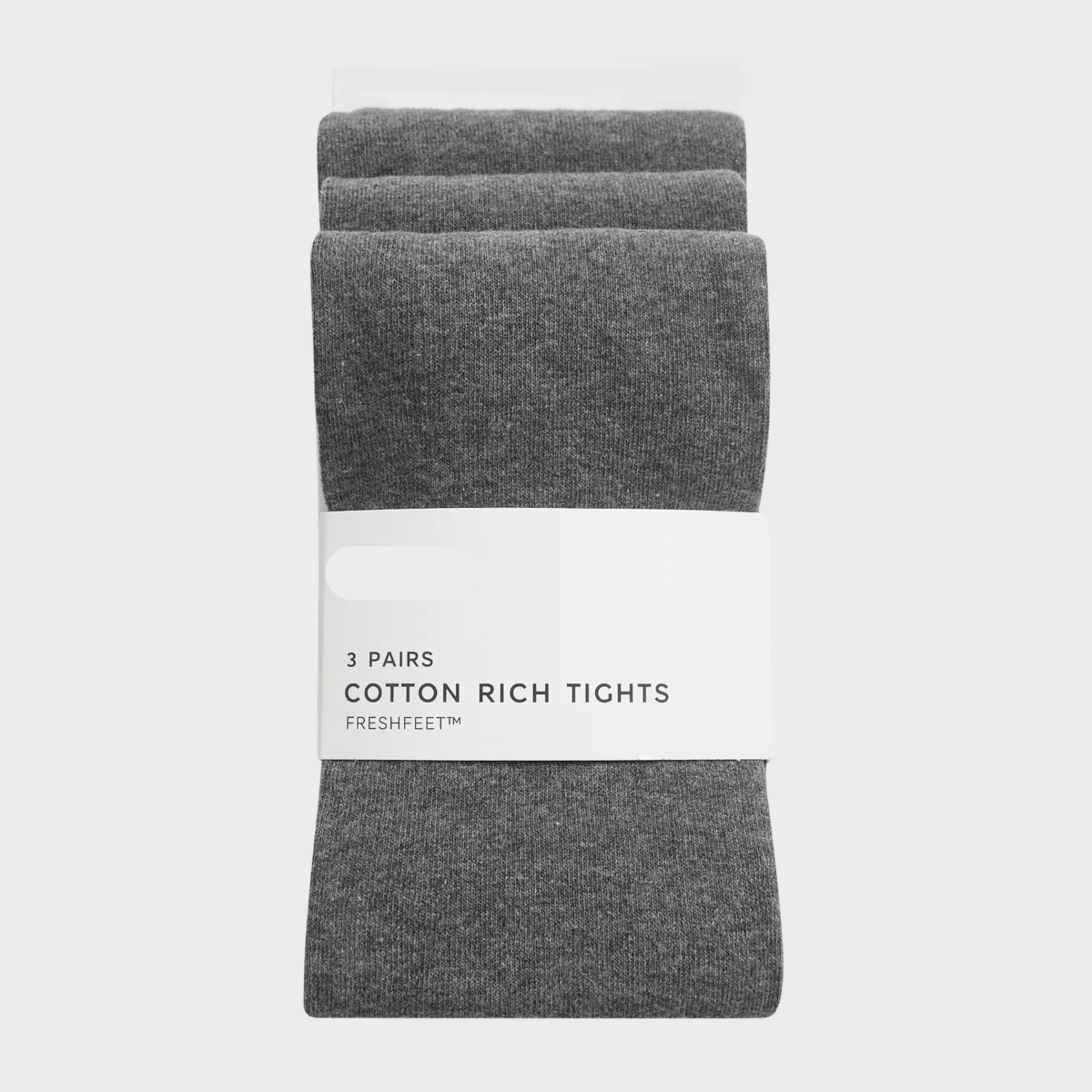 3PK Girls Cotton Rich Tights Cool & Fresh Feet from You Know Who's
