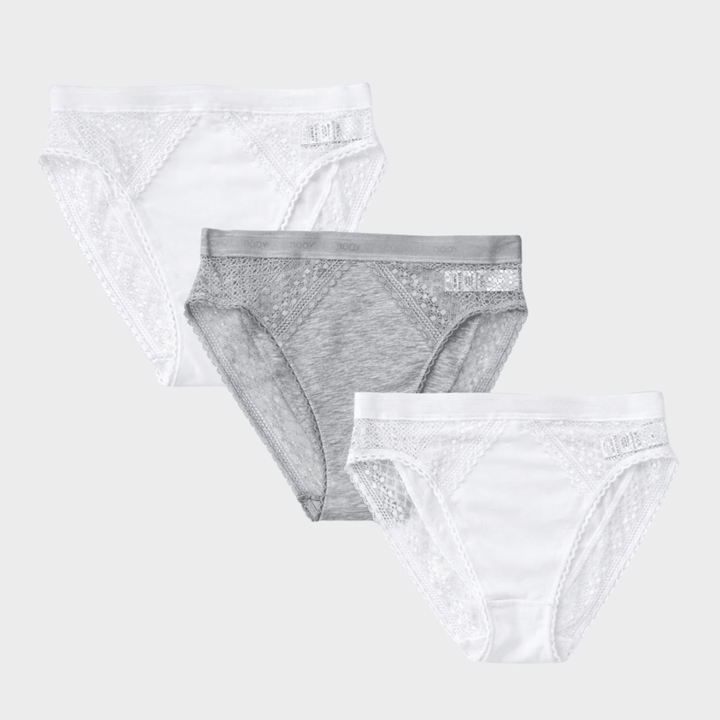 3pk High Waisted High Leg Body Briefs from You Know Who's