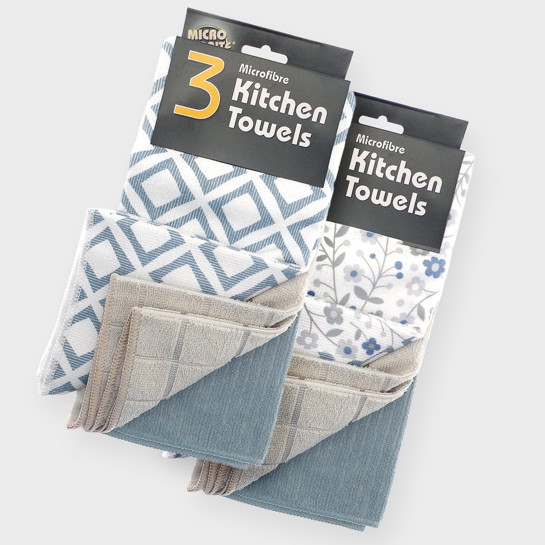 3PK Microfibre Kitchen Towels from You Know Who's