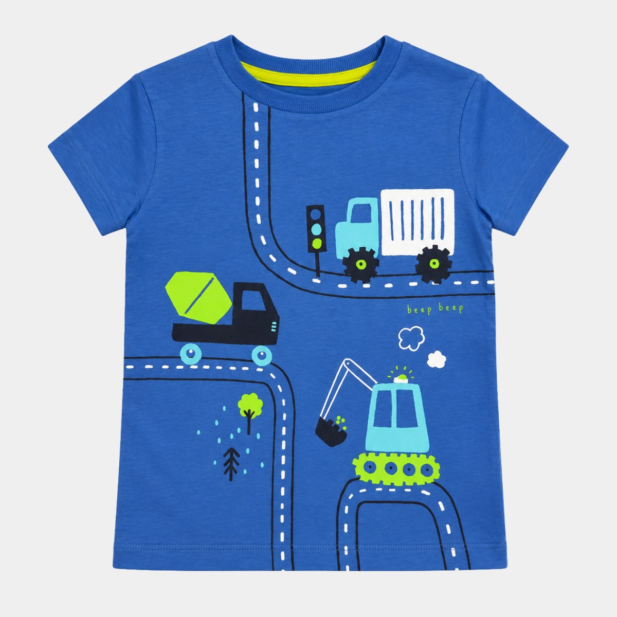 Kids Construction Road T-shirt