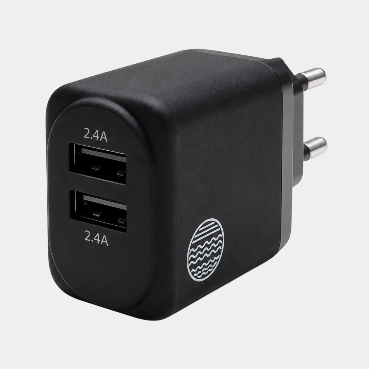 24w Dual USB-A Wall Charger EU Port