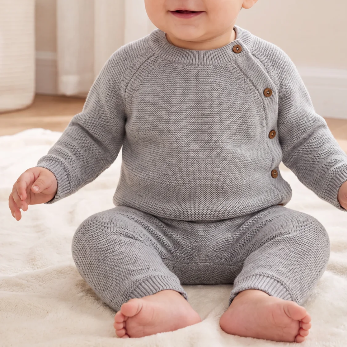 Baby Knitted Top And Legging