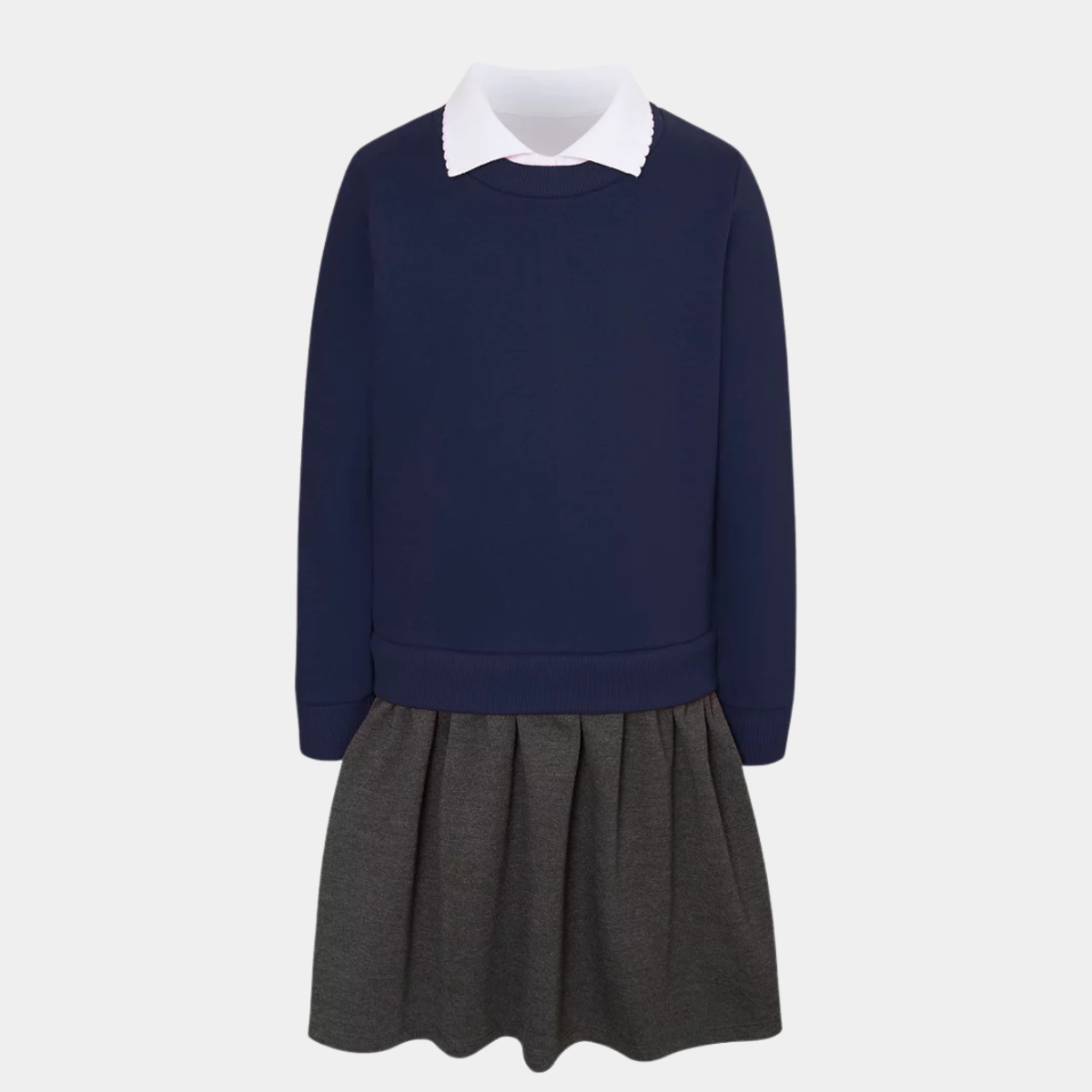 Girls 3 in 1 School Jumper Dress