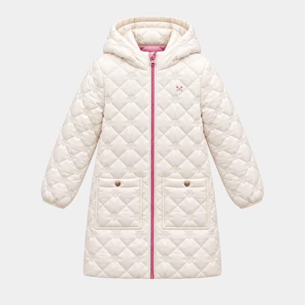 Girls Lightweight Crew Puffa Coat from You Know Who's