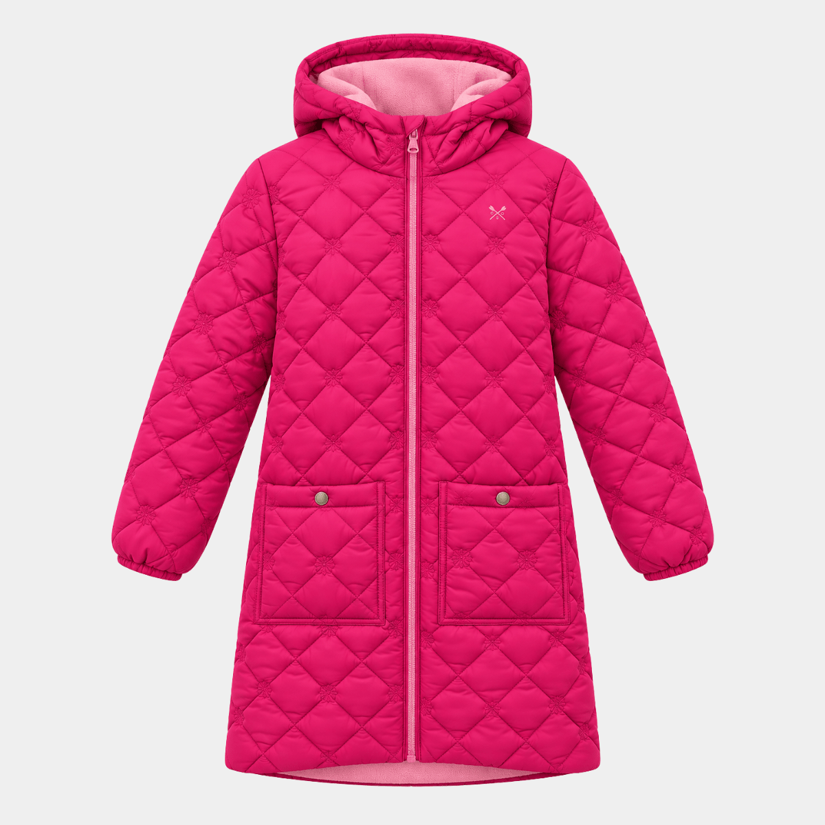 Girls Lightweight Crew Puffa Coat from You Know Who's