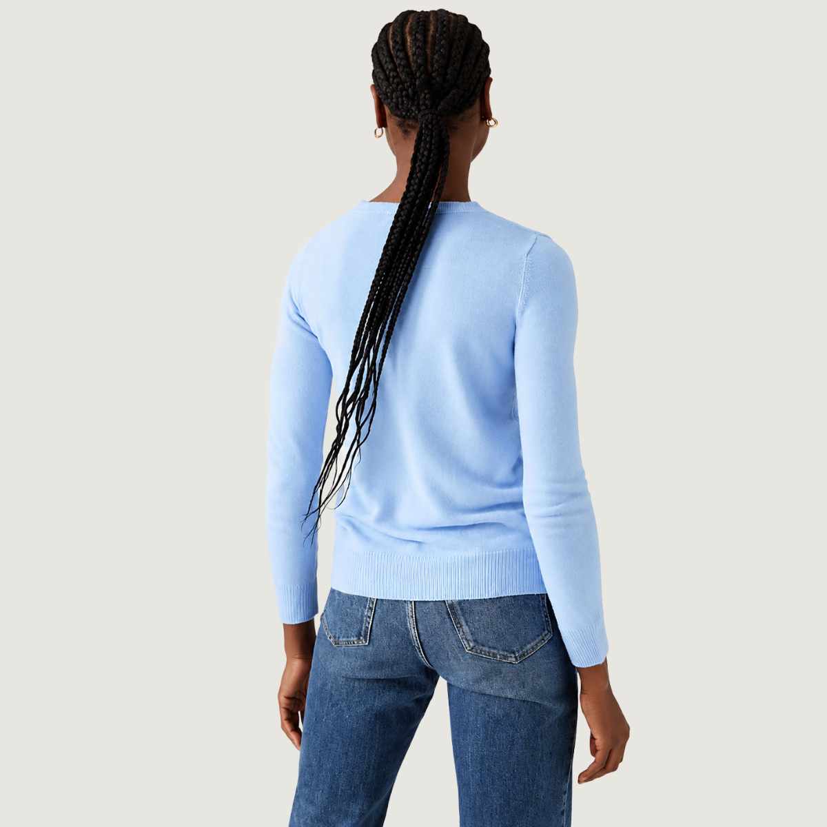 Ladies Super Soft Crew Neck Jumper