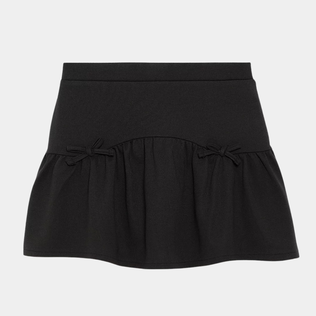 Girls School Bow Skater Skirt