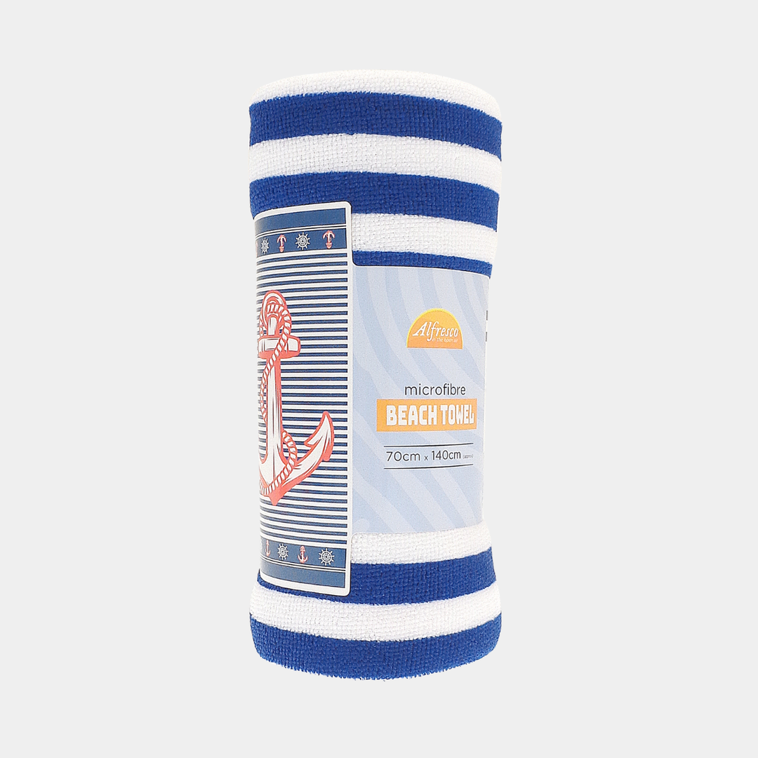 70 x 140cm Microfibre Beach Towel Asst