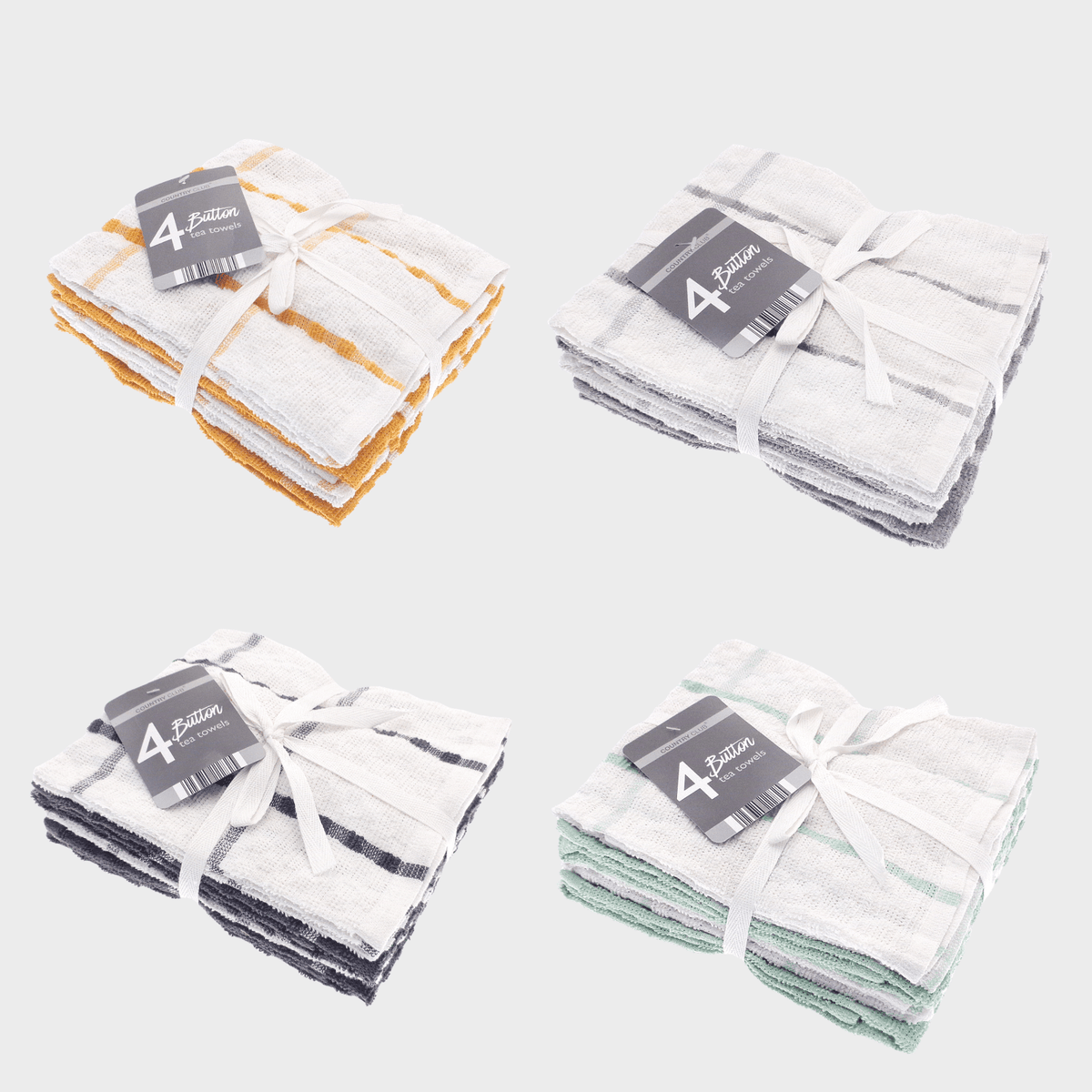 4pk Tea Towels from You Know Who's