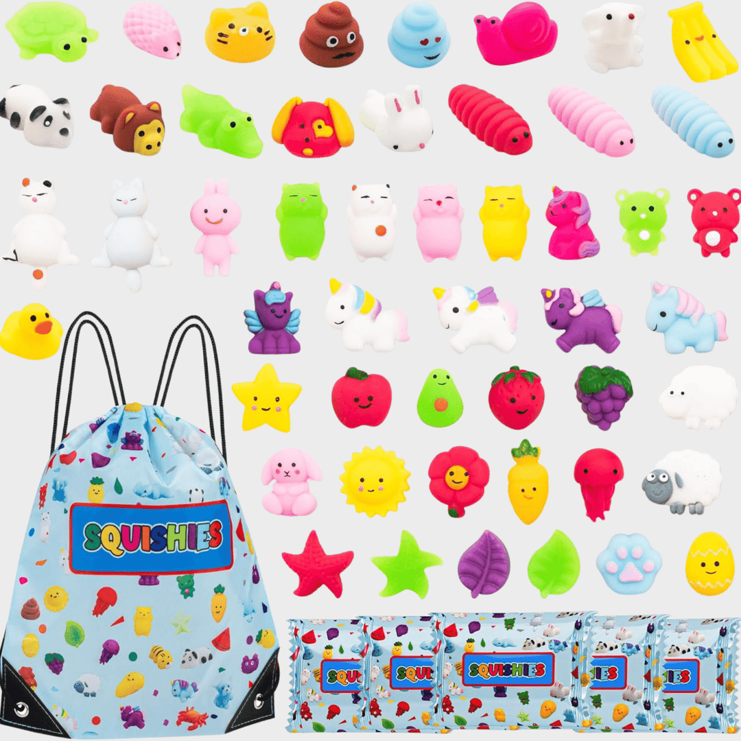 50 Pack Unique Mochi Squishy from You Know Who's