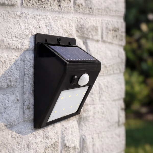Solar Power Motion Sensor Wall Light