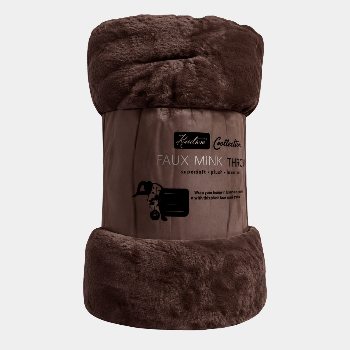 Mink Faux Mink Throw