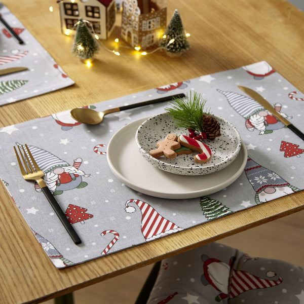 Catherine Lansfield Christmas Gnome Placemats