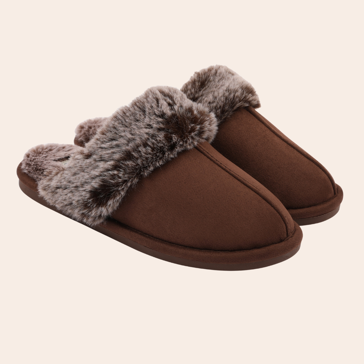 Tokyo Laundry Ladies Faux Suede Slippers