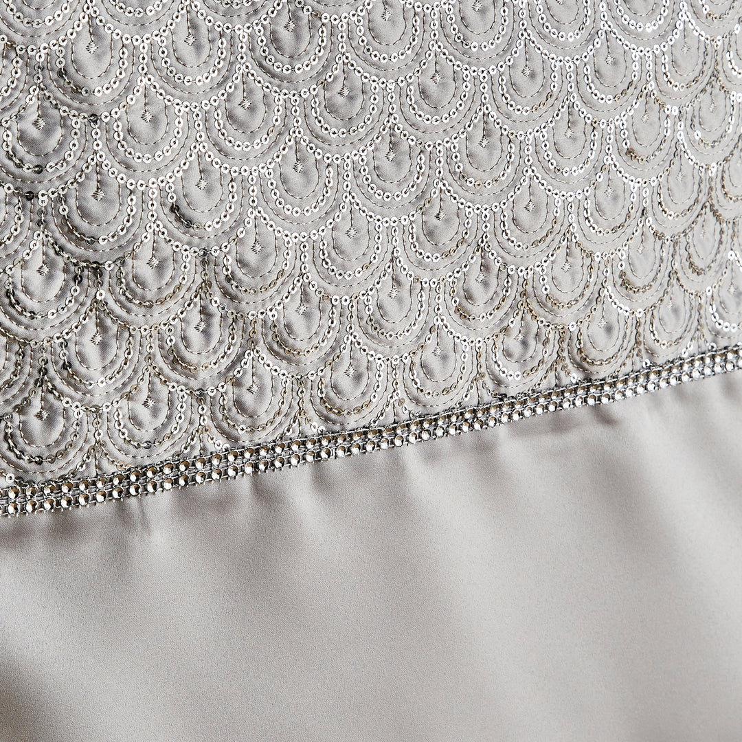 Silver Deco Sequin Runner