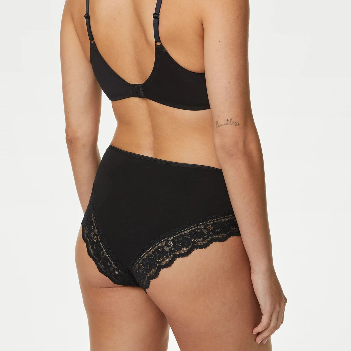 5pk Black High Waisted Brazilians from You Know Who's