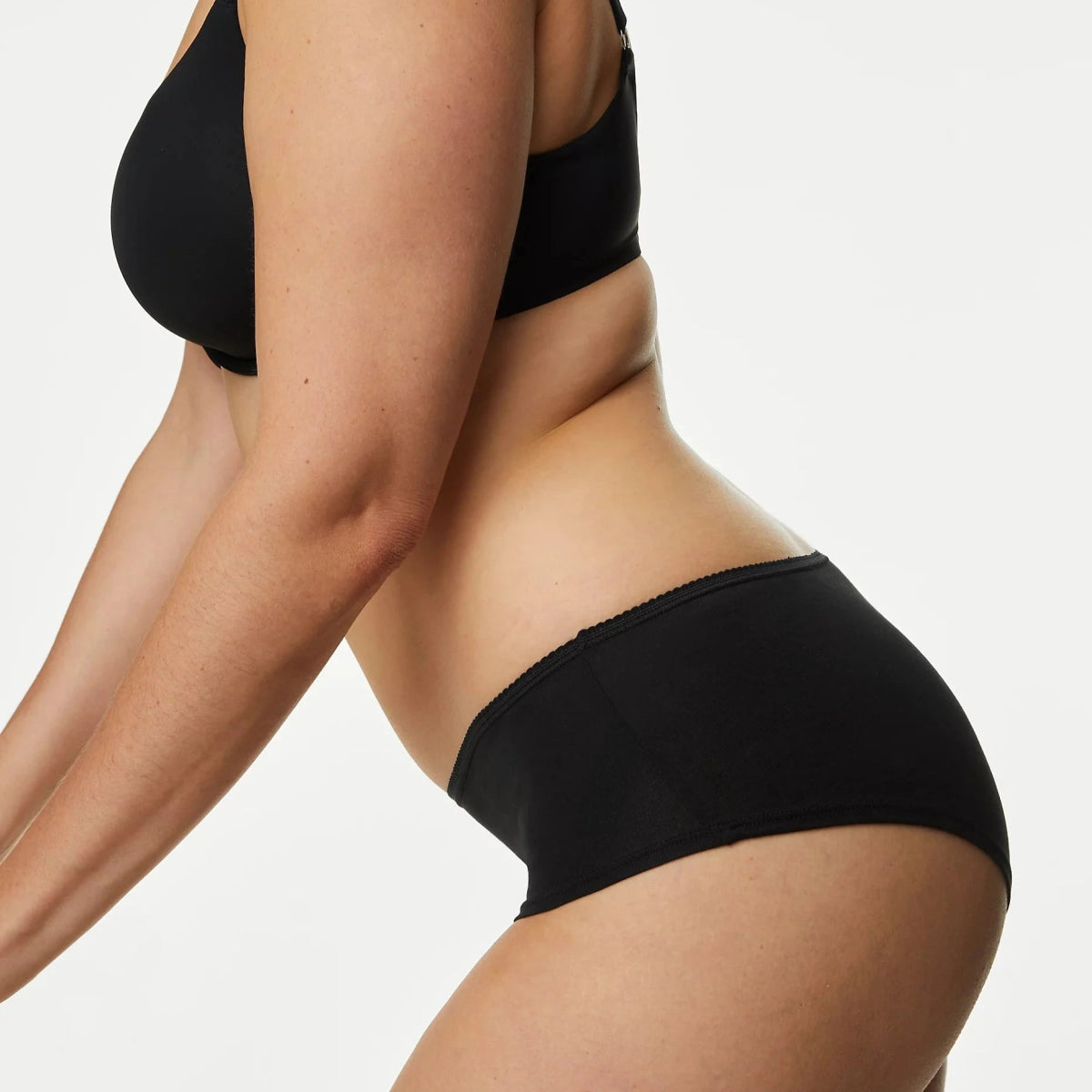 5pk Black Low Rise Shorts from You Know Who's
