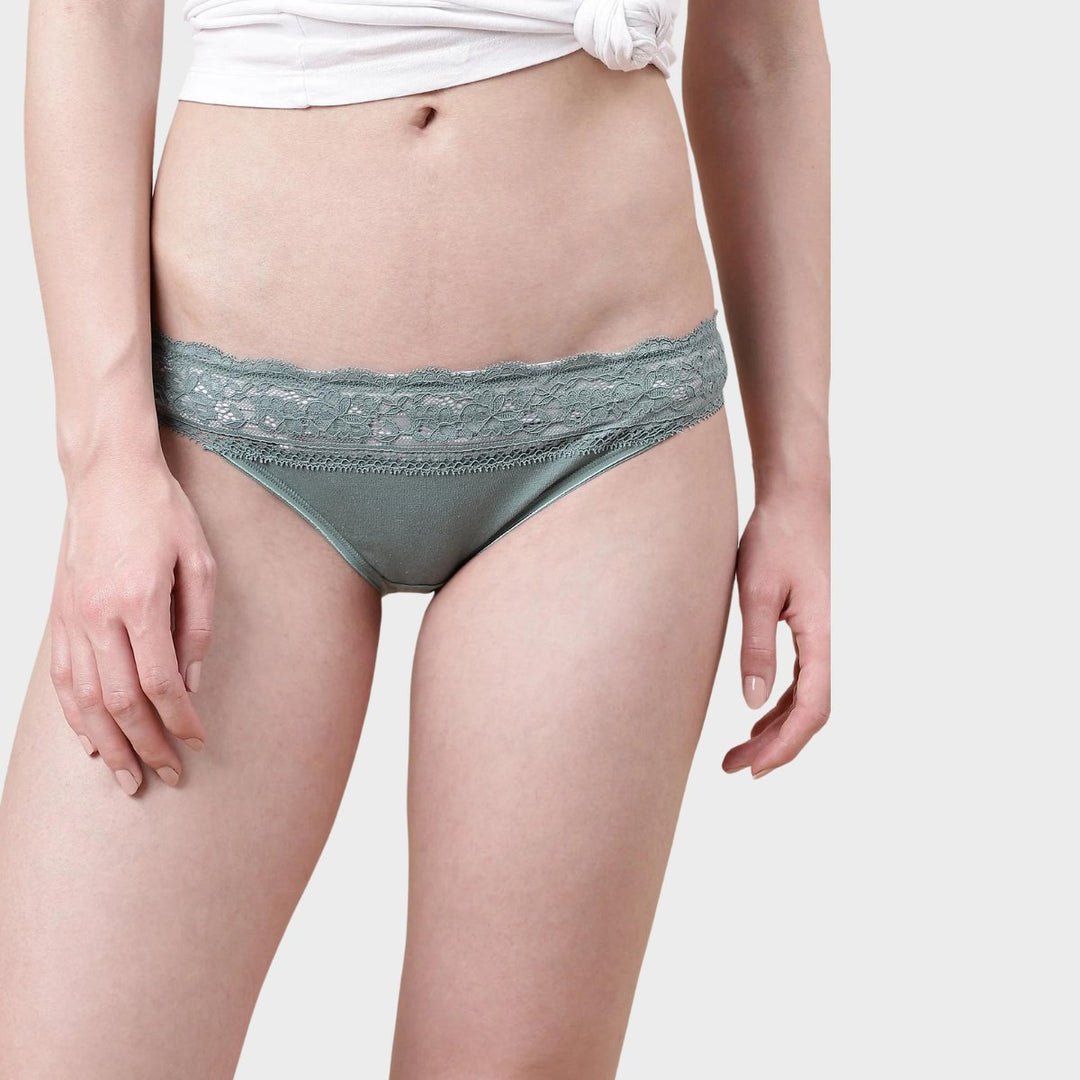 5pk Cotton Rich Bikini Knickers from You Know Who's