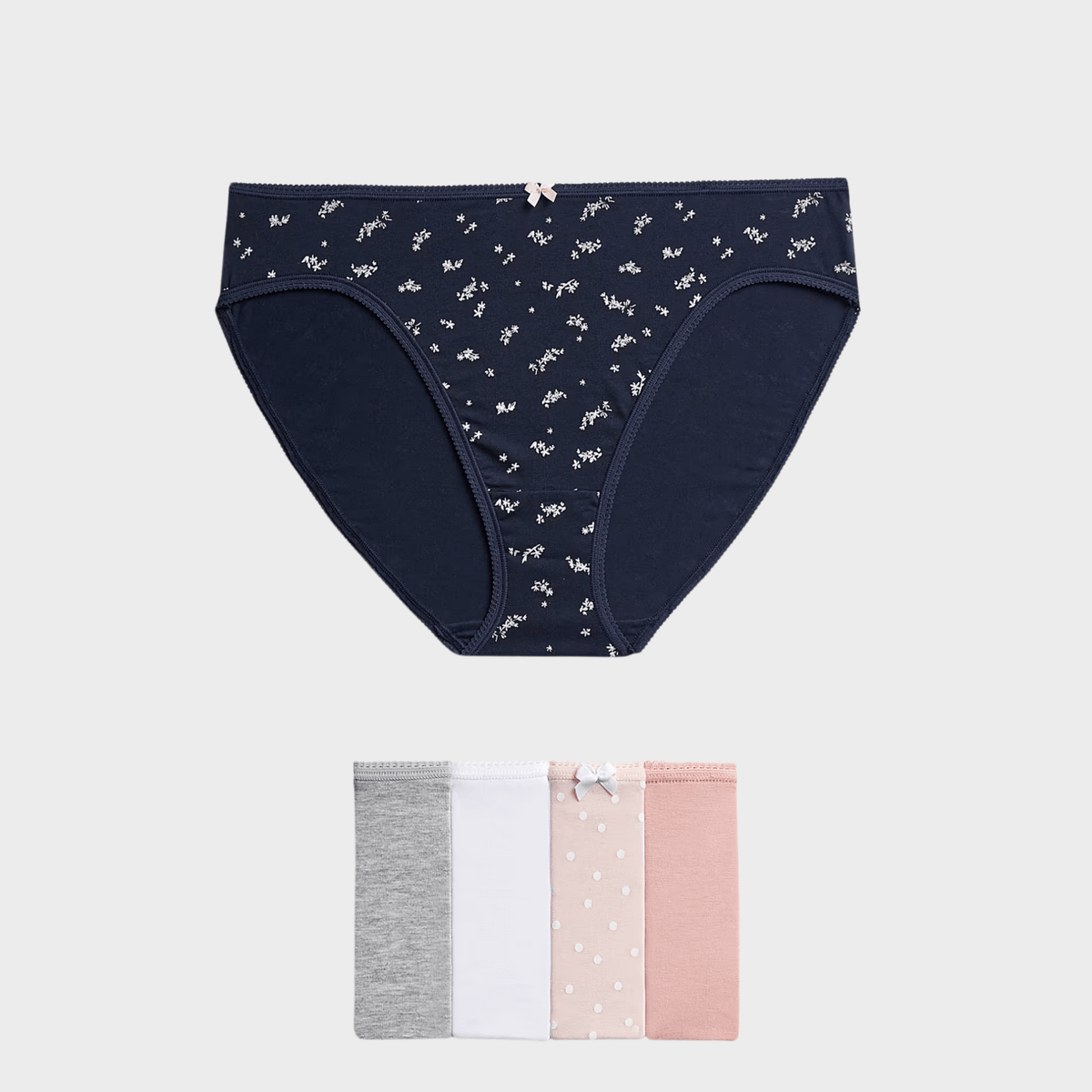 5pk High Leg Briefs from You Know Who's