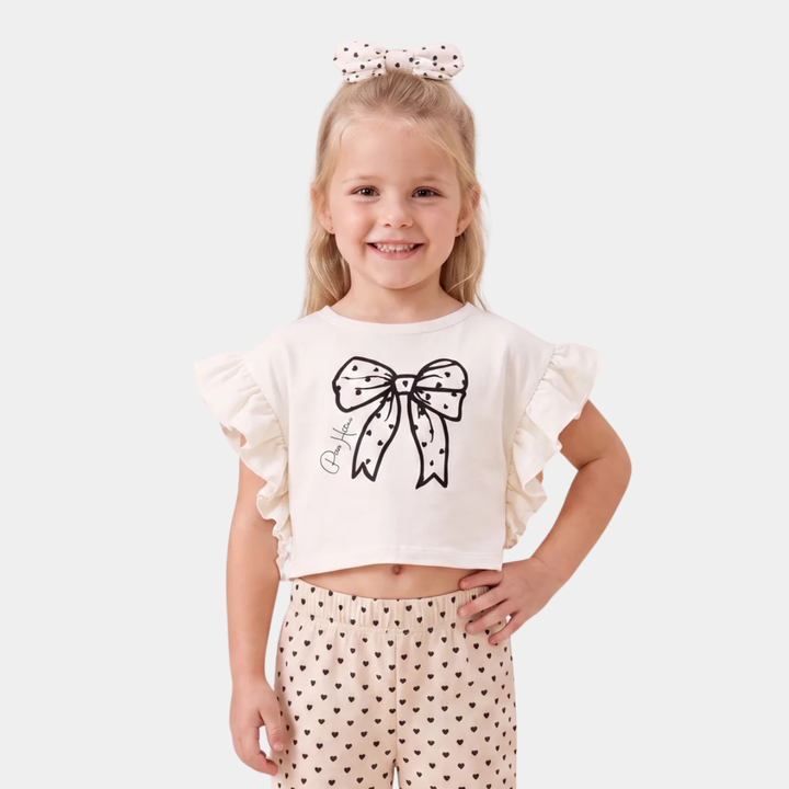 Girls Bow Paris Hilton 3pc Set