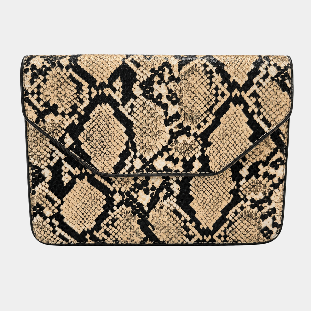 Beige Envelope Crossbody Bag