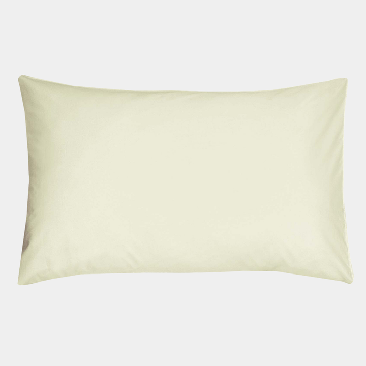 Sleepdown Ivory 68 Pick Pillowcase Pair