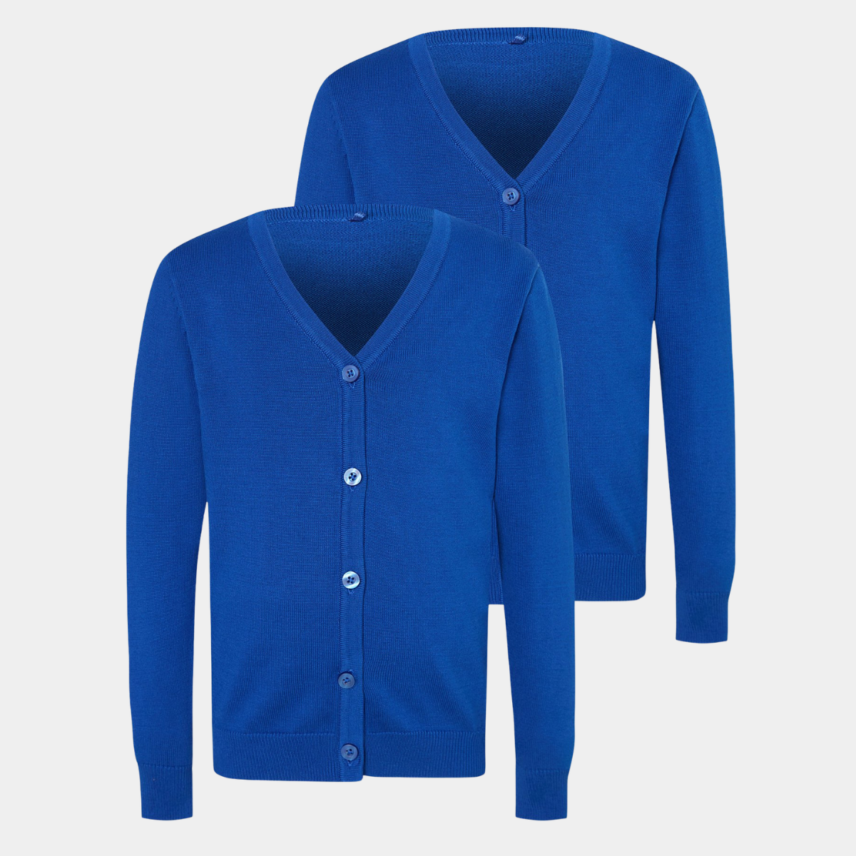 2pk Knitted School Cardigan