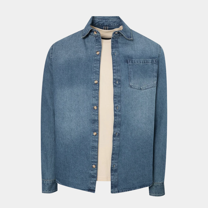 Mens Denim Jacket and Tee