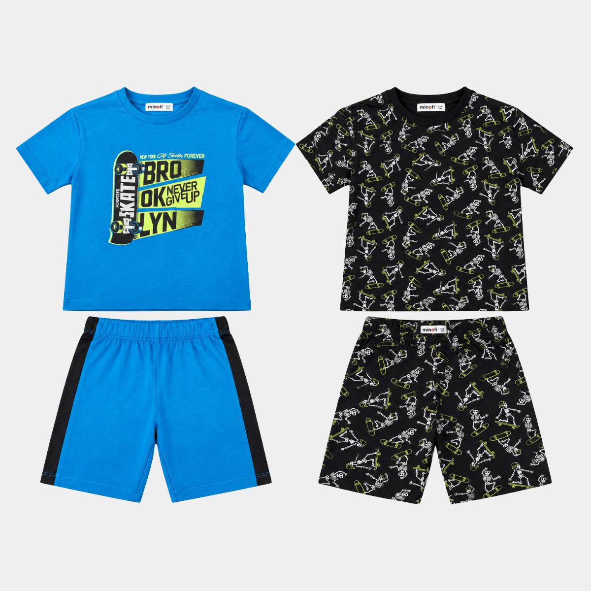 Kids 2pk Shorty Pyjama set from You Know Who's