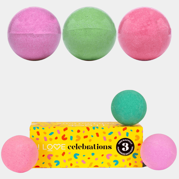 3pk Love Celebrations Bath Fizzer from You Know Who's