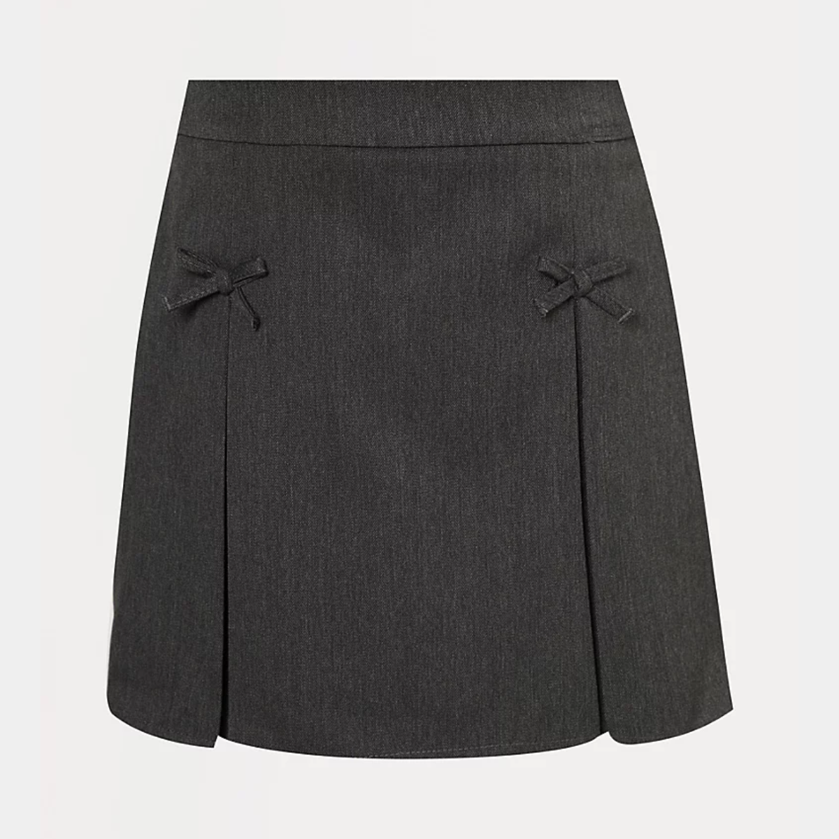 Girls 2 Bow School Skort