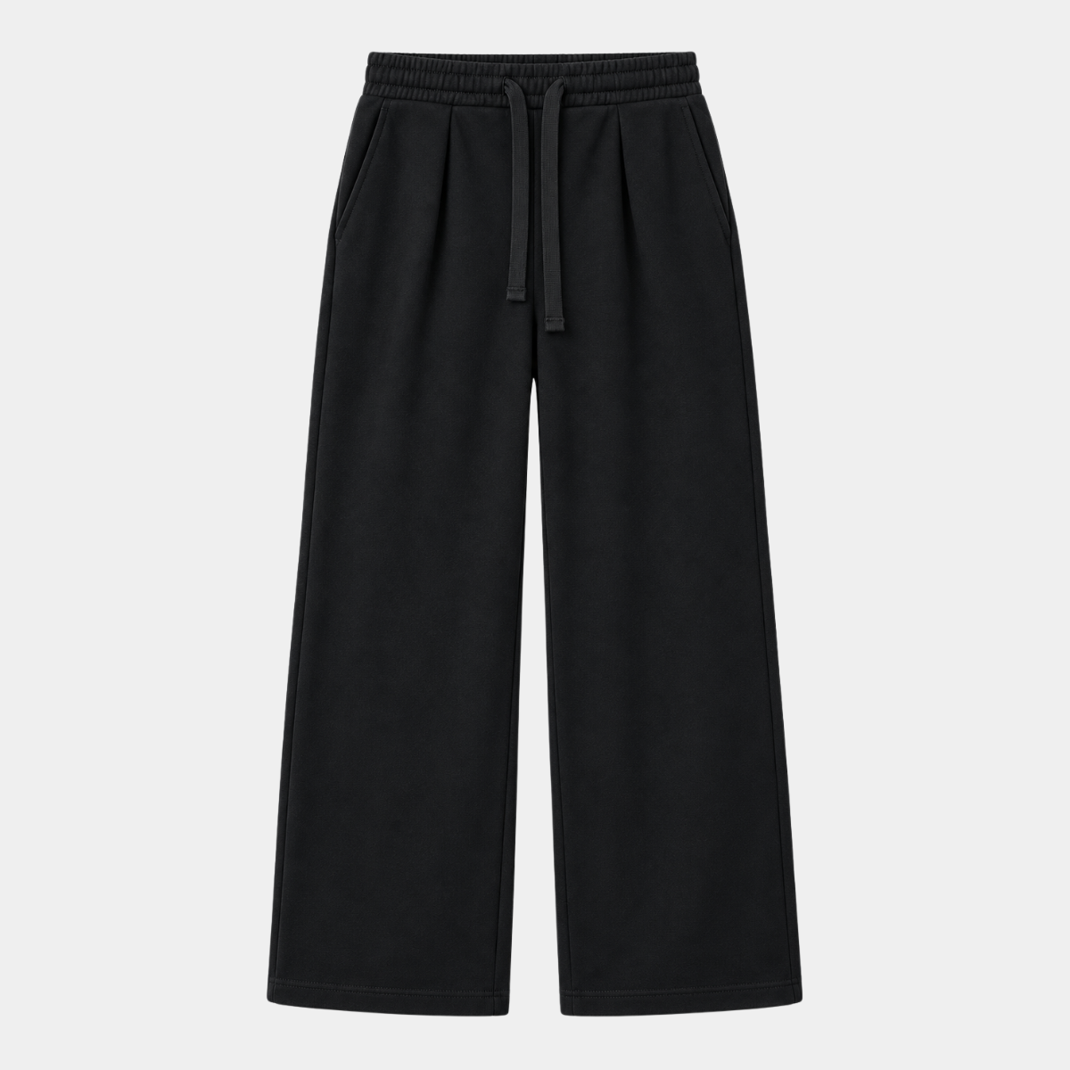 Ladies Petite Wide Leg Joggers