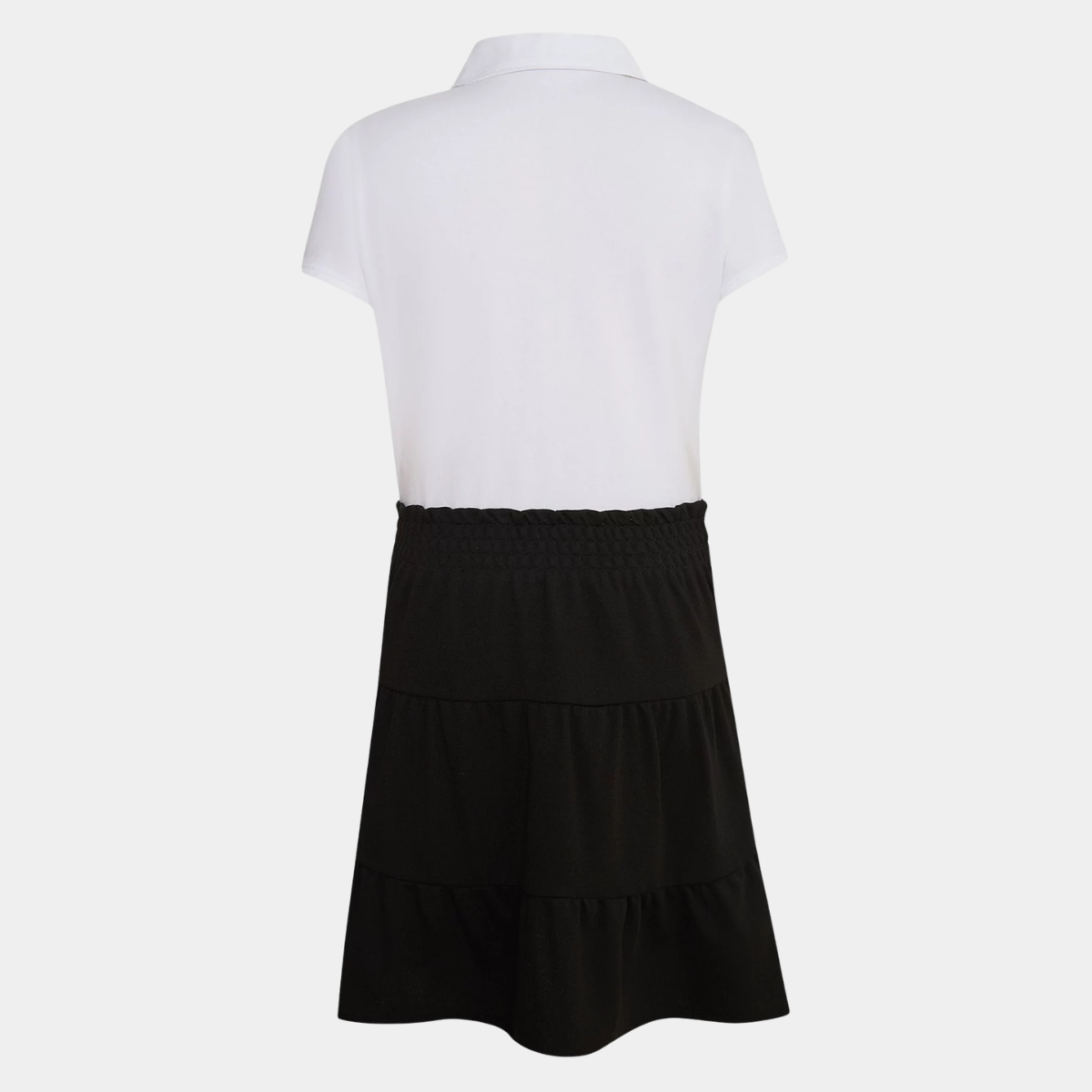 Girls Built In School Polo And Skirt
