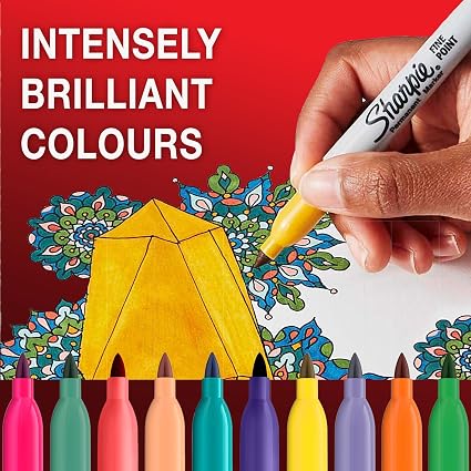 18pk Multicoloured Sharpie Markers from You Know Who's