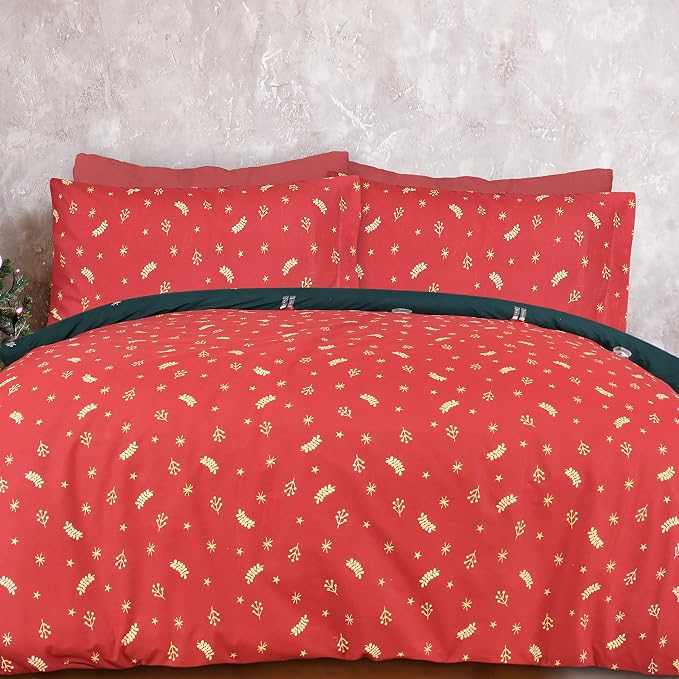 Sleepdown Green Nutcracker Duvet Set