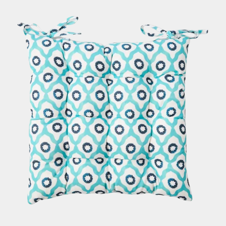 2 pack Teal Seat Pads 40x40cm