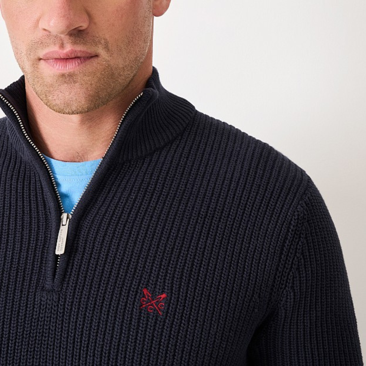 Mens Knit 1/4 Zip