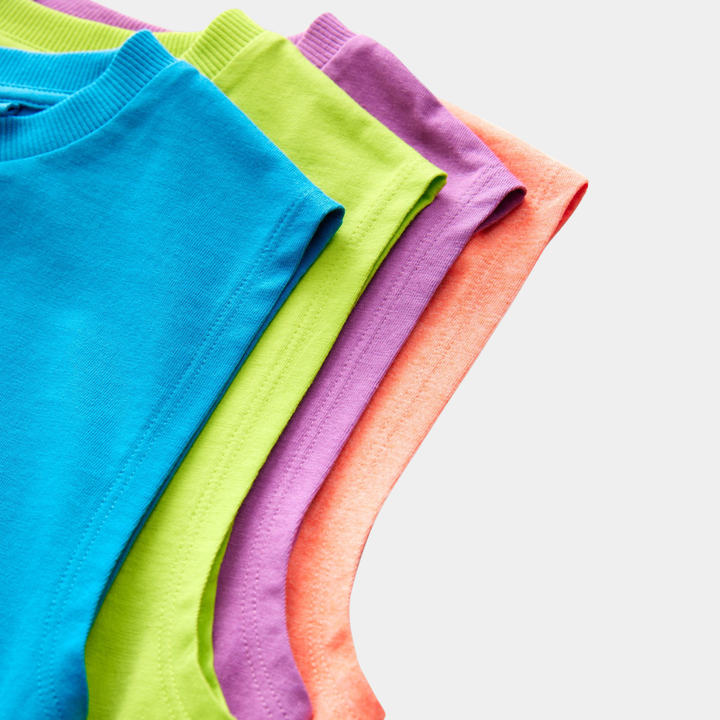Kids Lime Crew Neck Vest